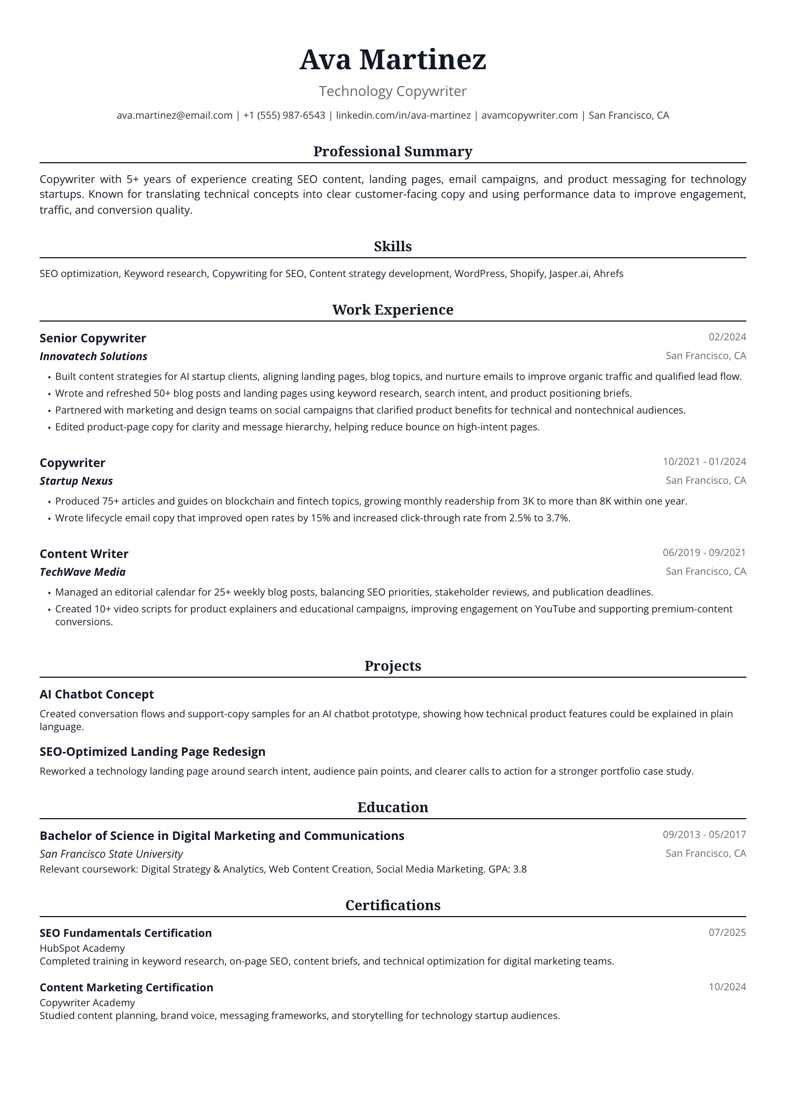 Copywriter