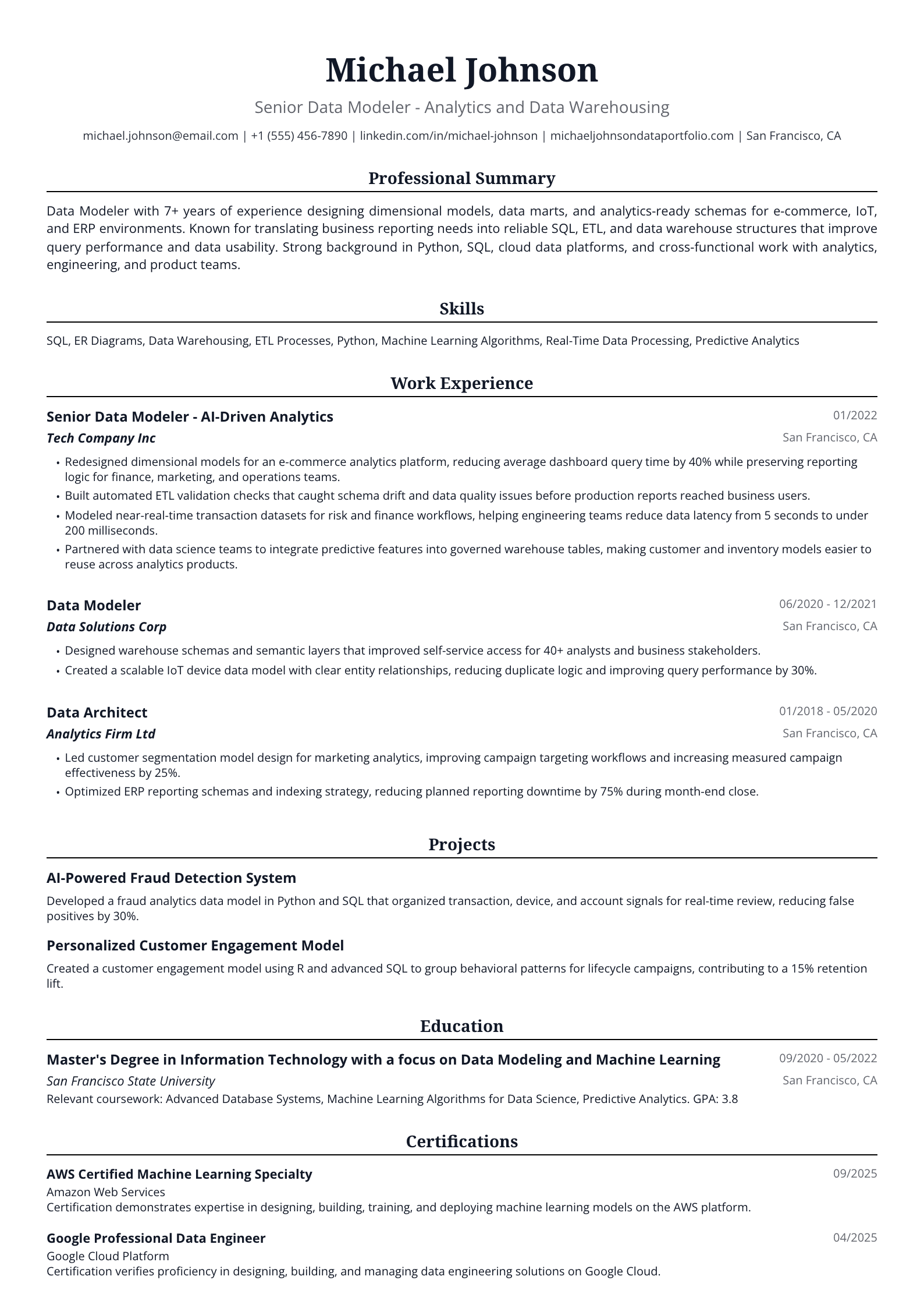 Data Modeler