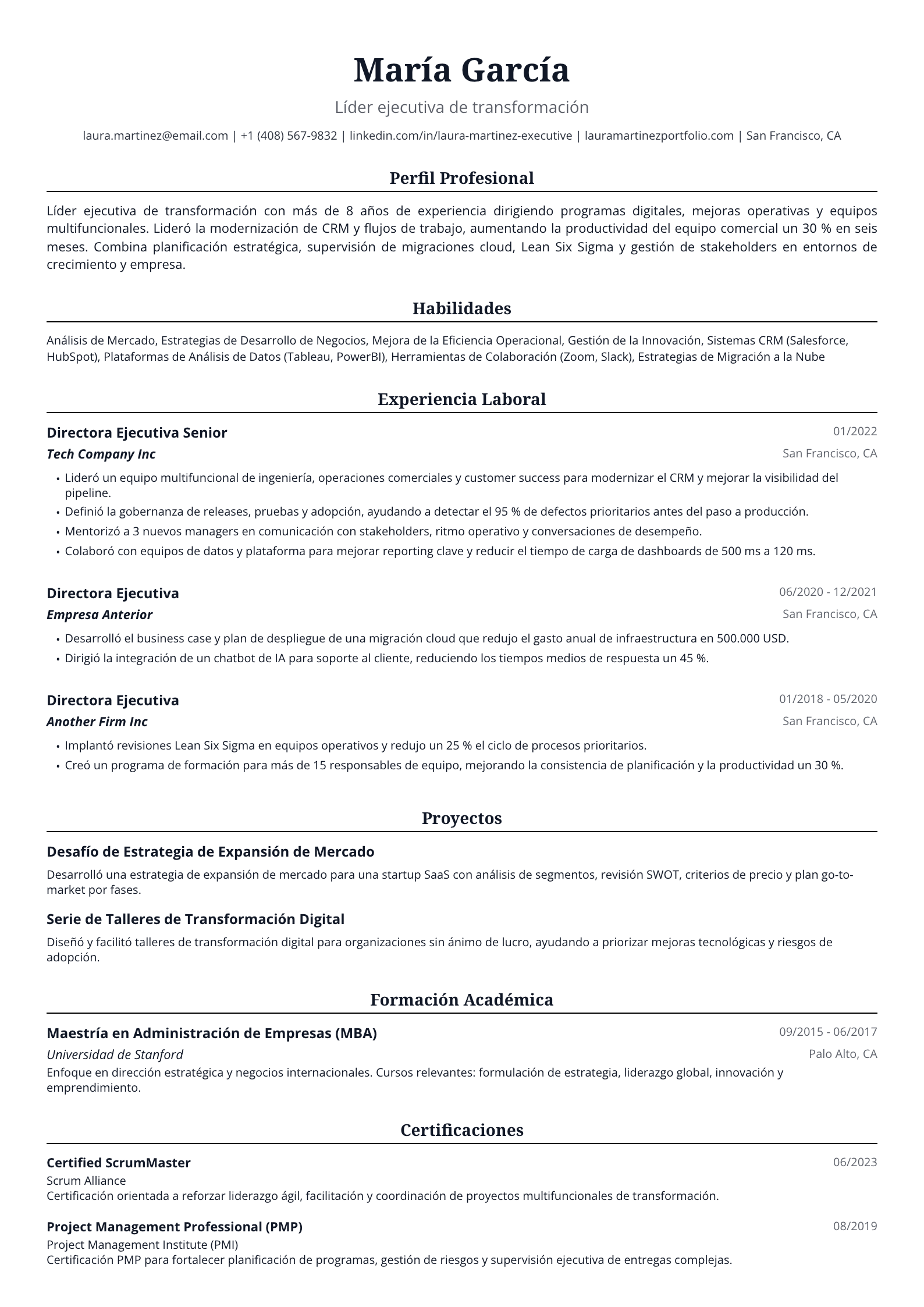Ejecutiva