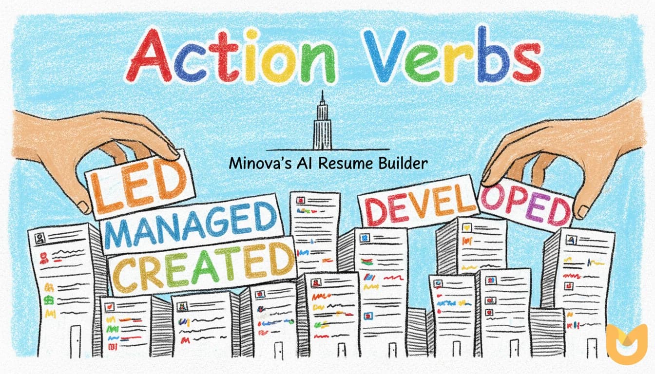 250+ Resume Action Verbs With Examples for Better Bullet Points