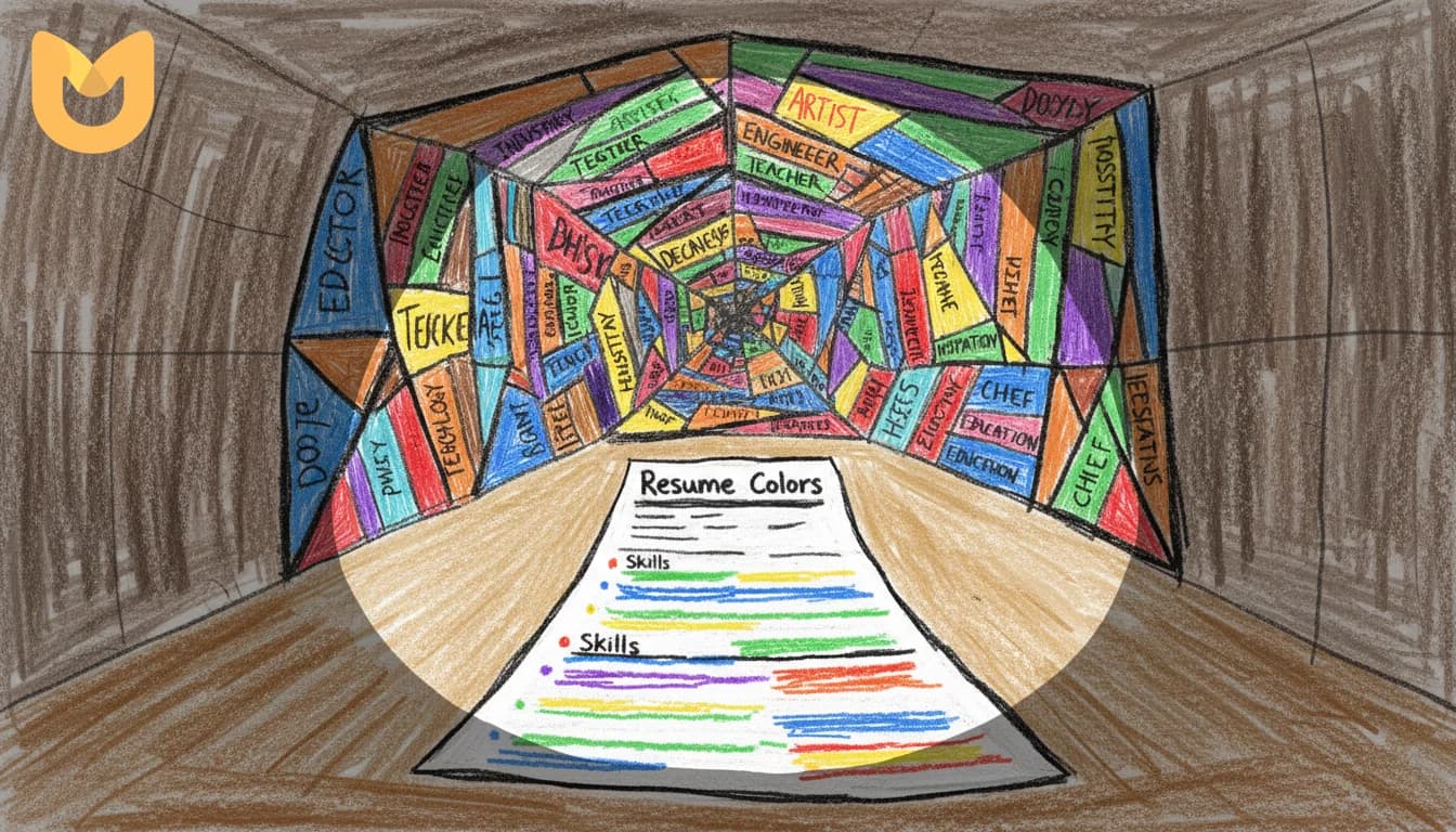 Melhores cores para curriculo: o que usar e o que evitar