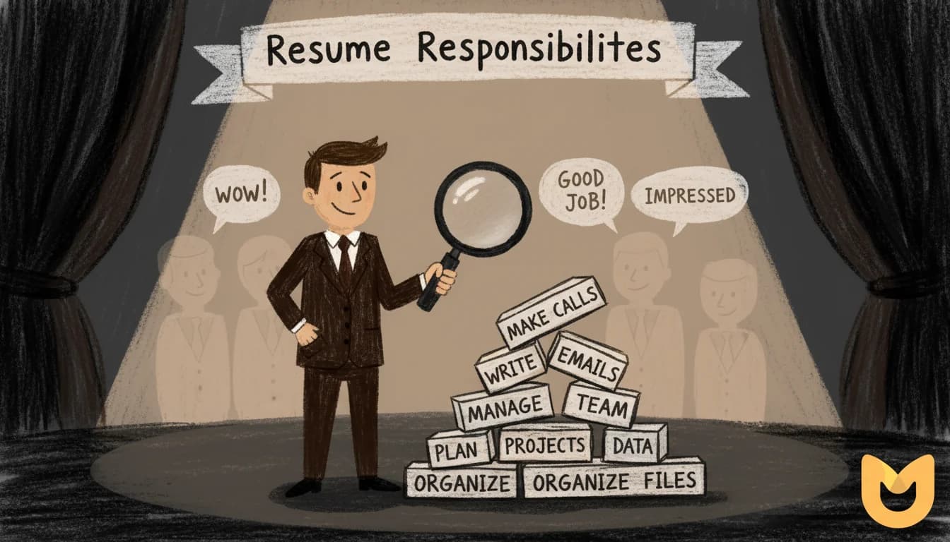 Job Responsibilities for a Resume: Examples and Bullet Formulas