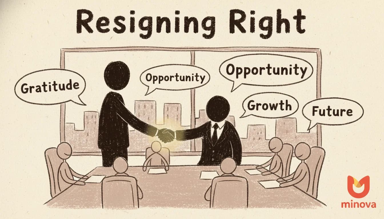 Comment démissionner d'un emploi avec professionnalisme