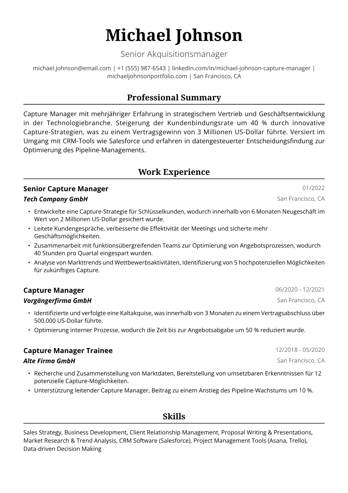 Bid- und Capture-Managerin