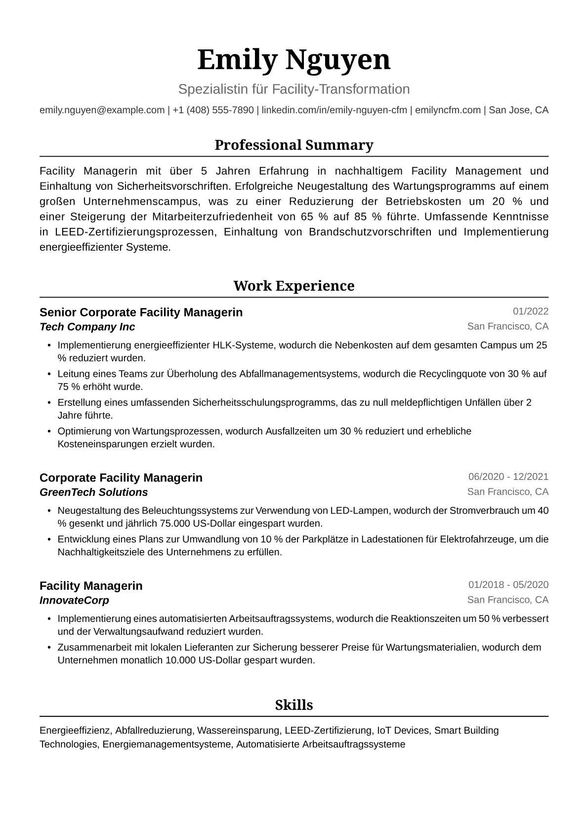Facility-Managerin Gebäudemanagement