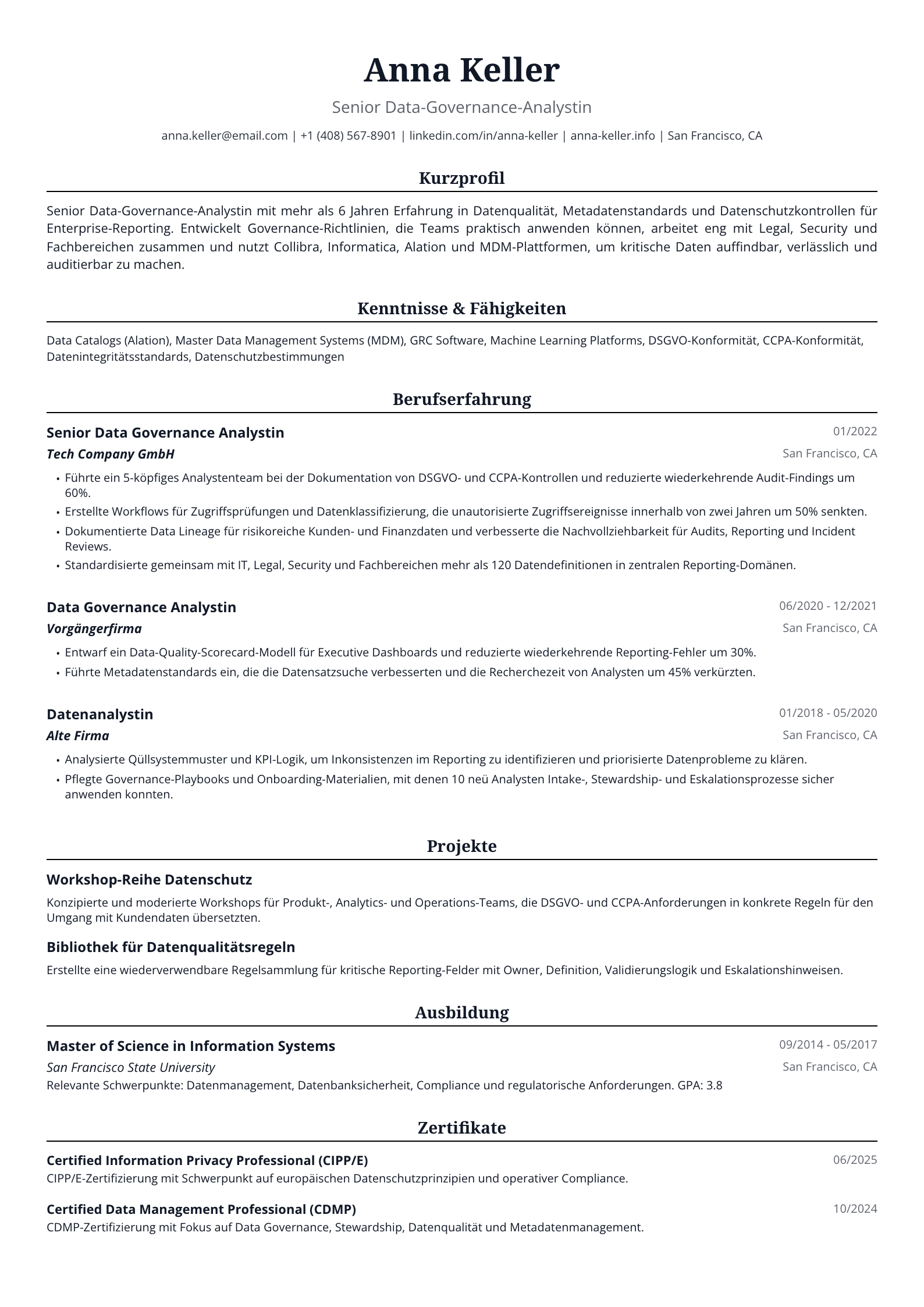 Data-Governance-Analystin