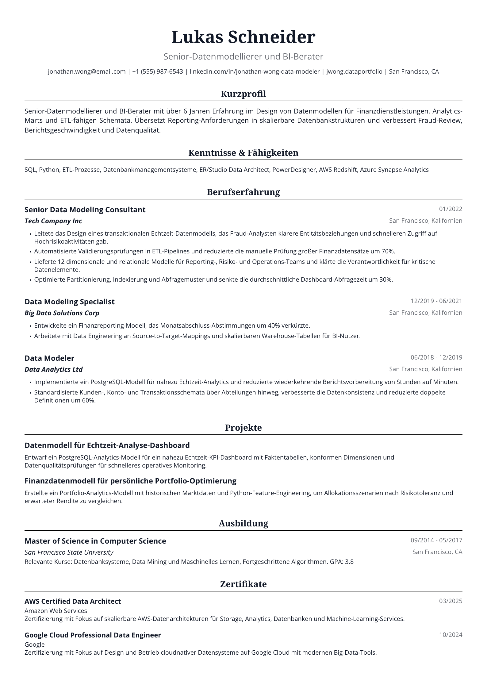 Datenmodellierer