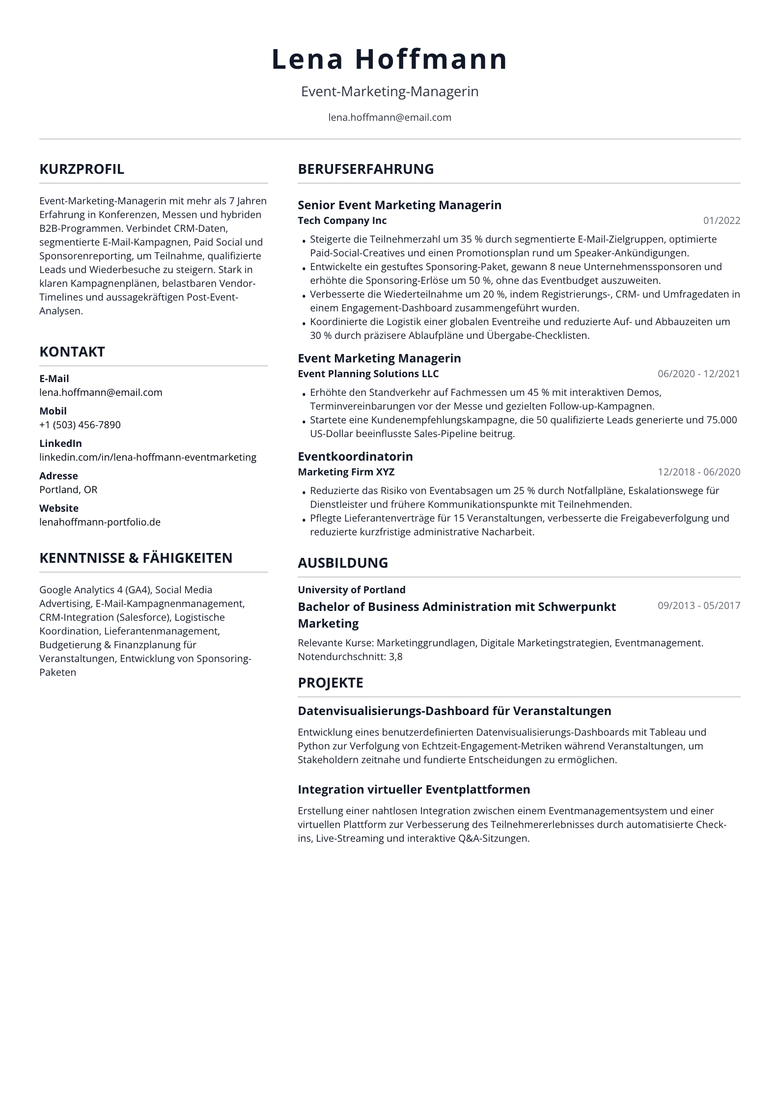 Event-Marketing-Managerin
