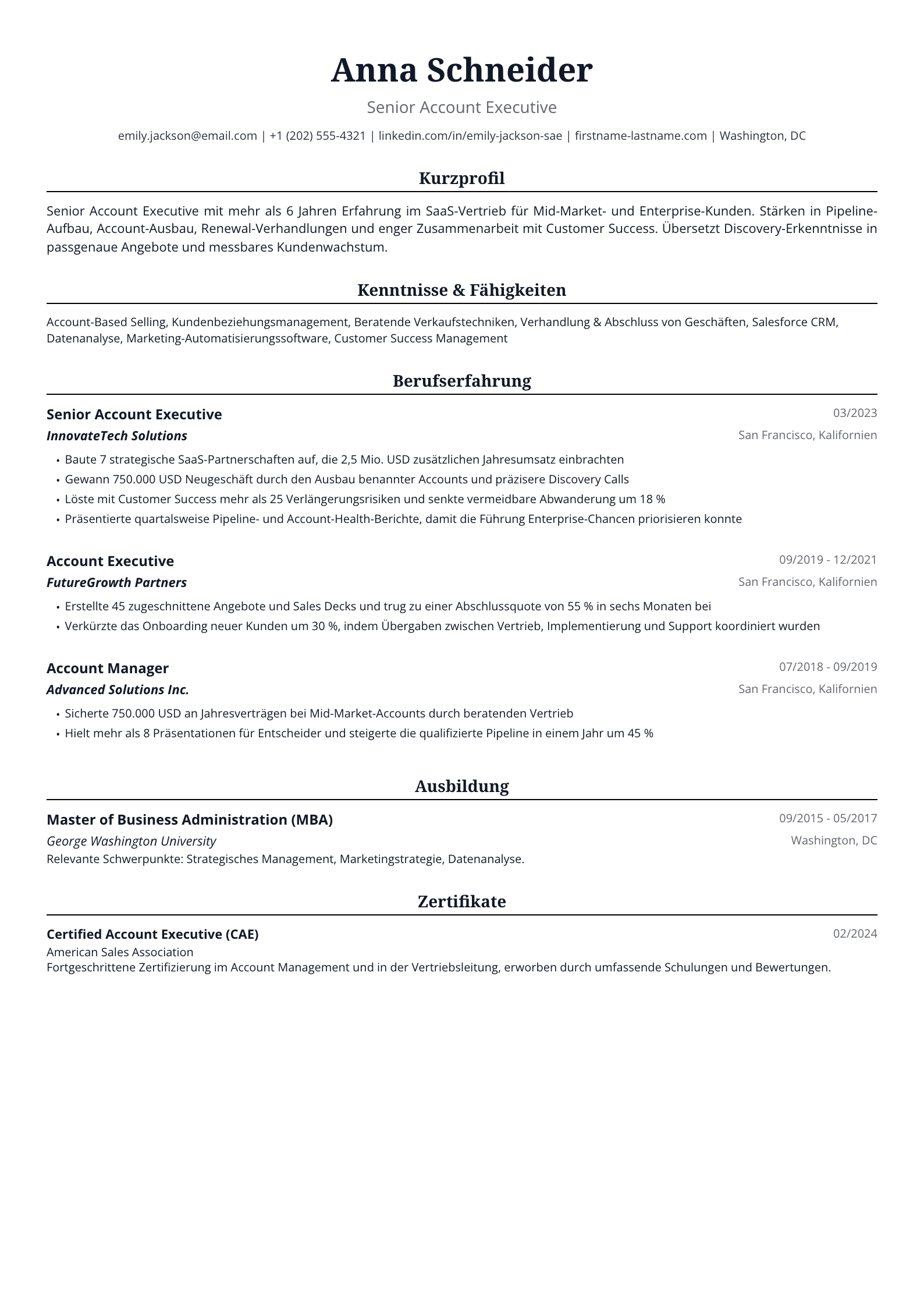 Account Executive