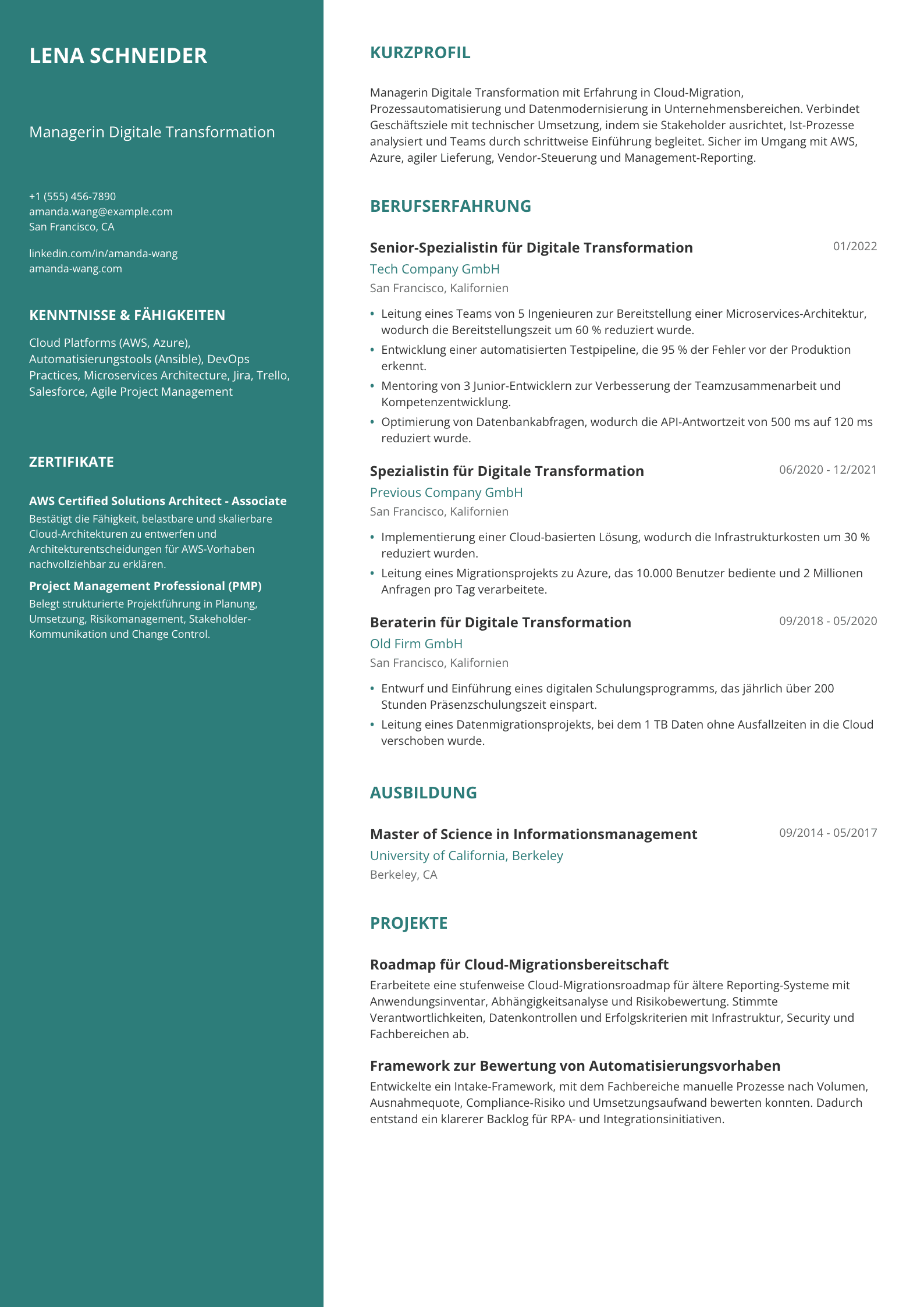 Managerin Digitale Transformation