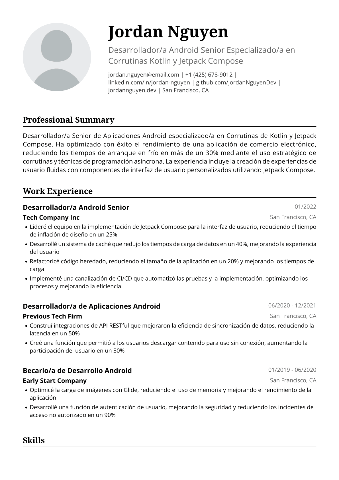 Desarrolladora de aplicaciones Android