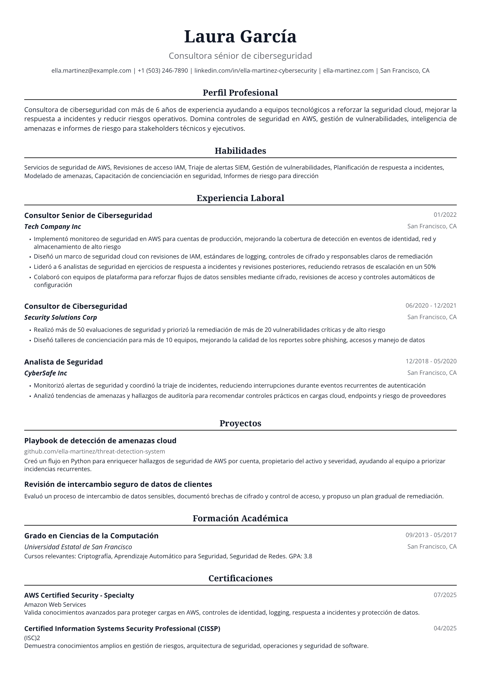 Consultora de ciberseguridad