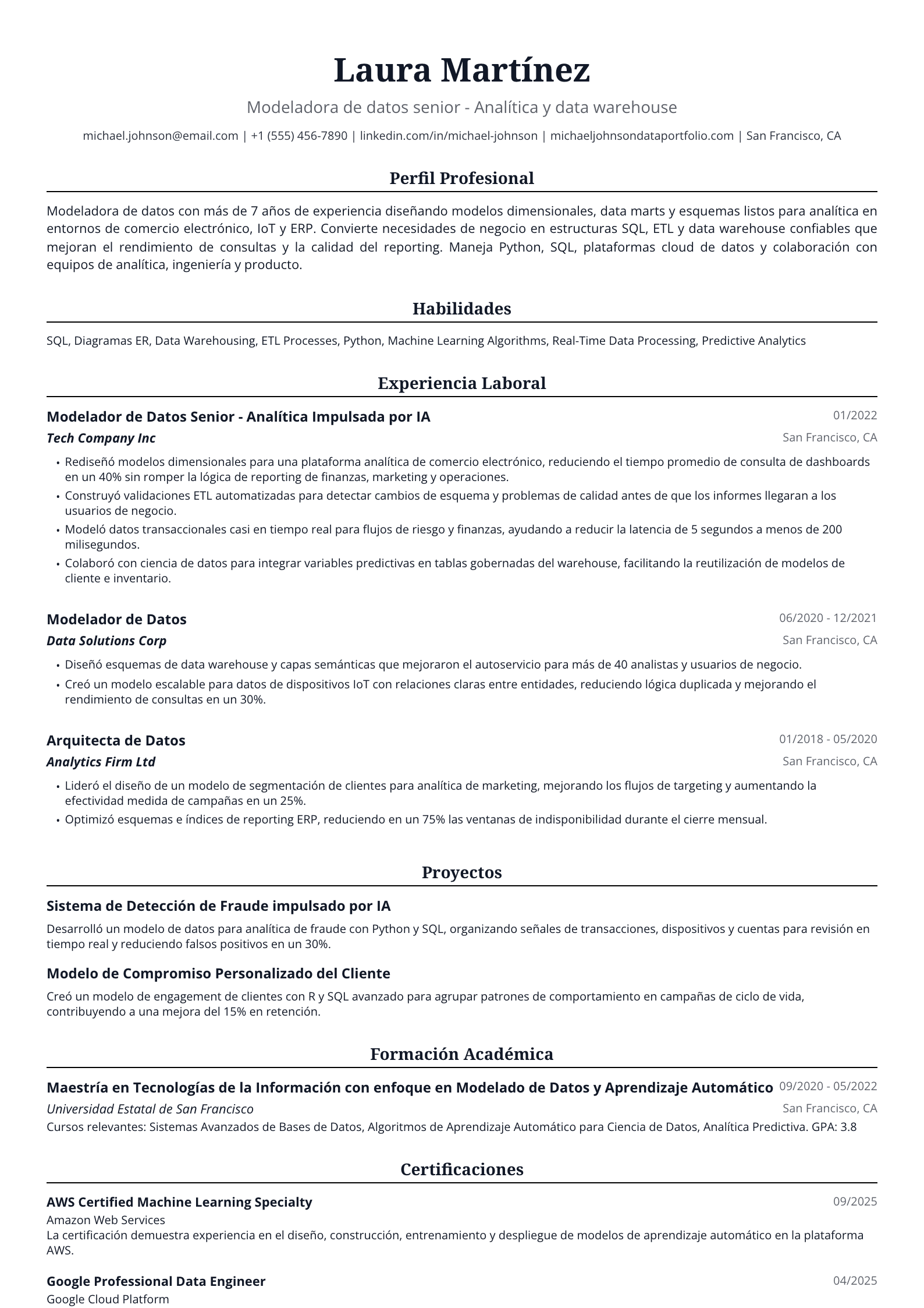 Modeladora de datos