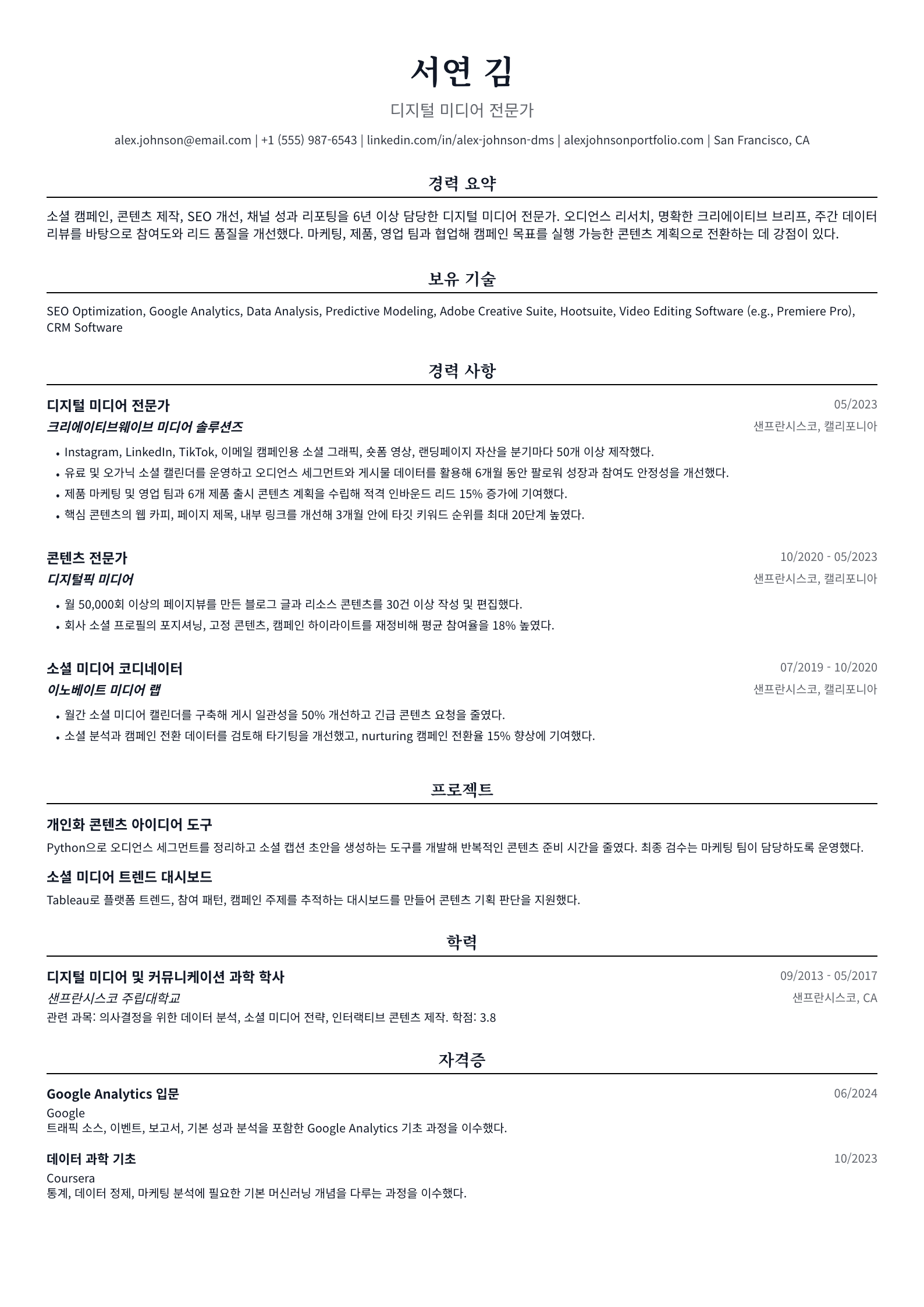 디지털 미디어 전문가