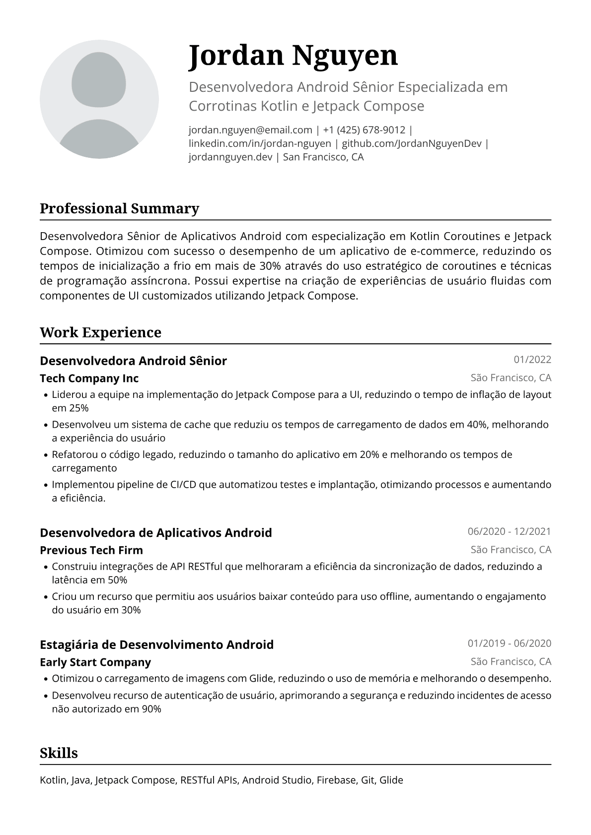 Desenvolvedora de aplicativos Android