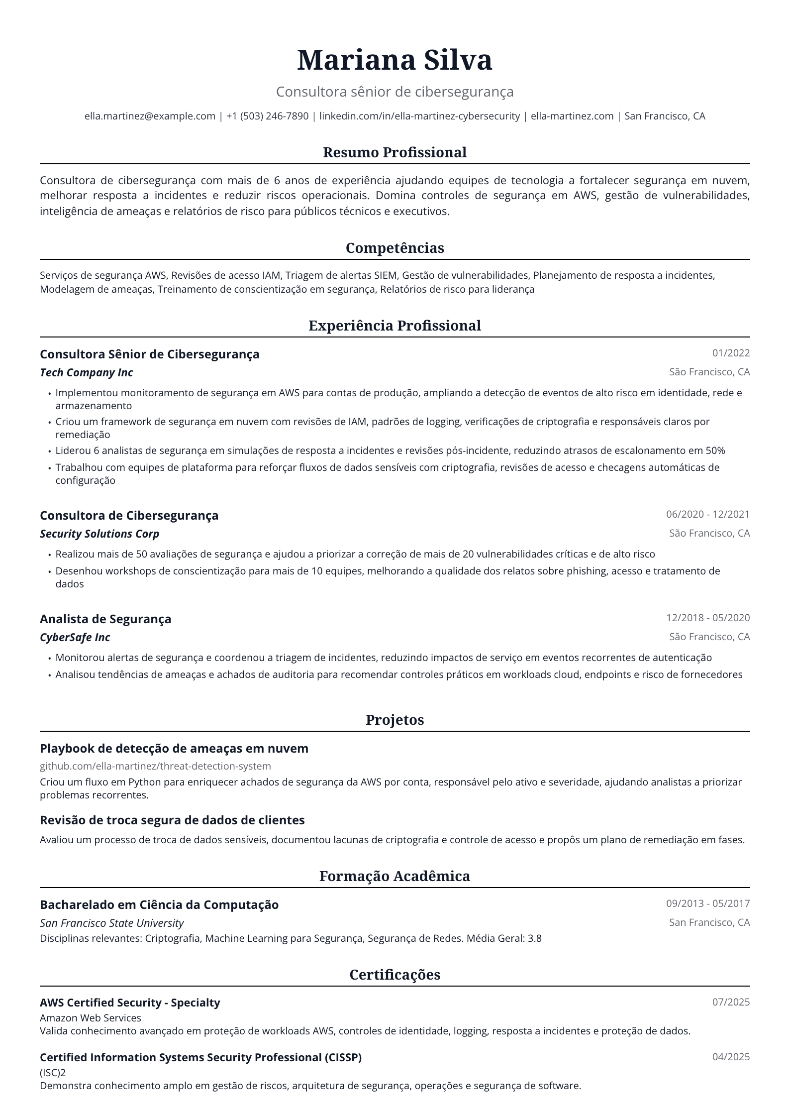 Consultora de cibersegurança